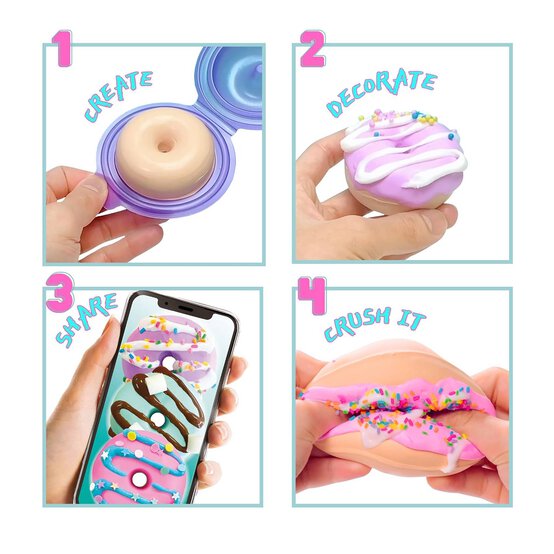So Slime Sensations Sugary Crush Donuts image number 4