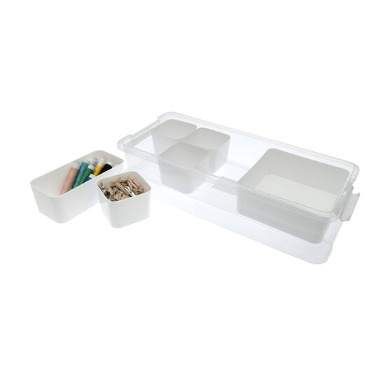 Craft Storage Box 6 Cups 1.5L image number 2