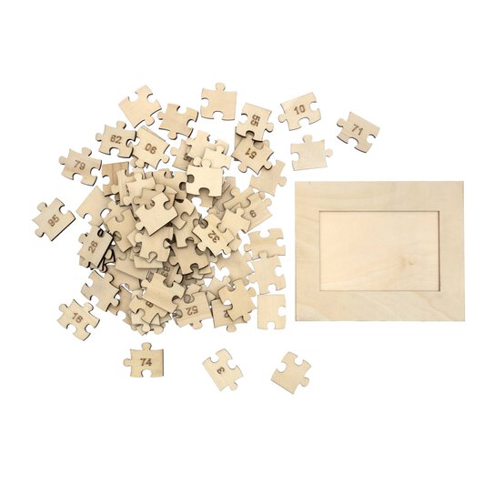 Create & Celebrate Wooden Jigsaw Guestbook image number 2