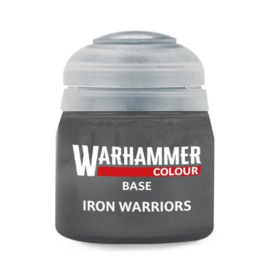 Warhammer Iron Warriors Base Paint 12ml image number 1