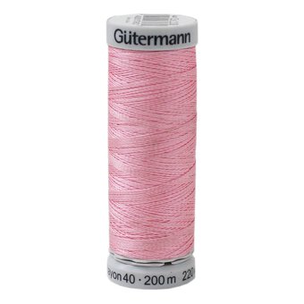 Gutermann Pink Sulky Rayon 40 Weight Thread 200m (1108)