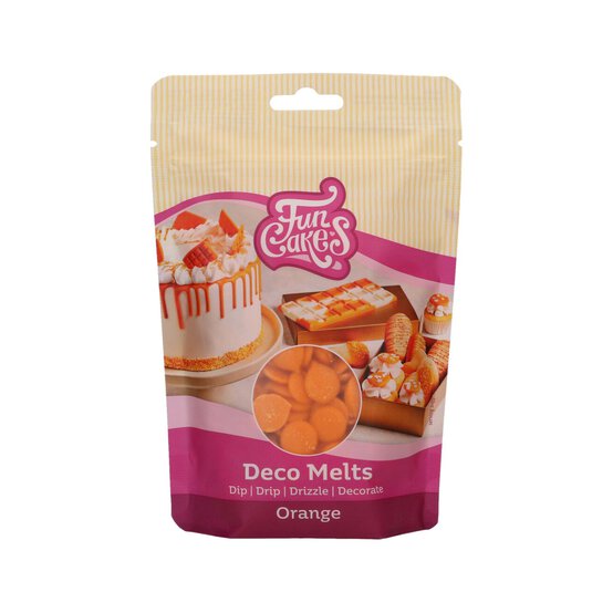 Funcakes Orange Deco Melts 250g image number 1
