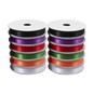 Mixed Autumn Ribbons 10mm x 2m 12 Pack  image number 2