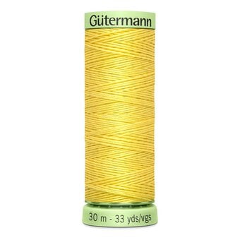 Gutermann Yellow Top Stitch Thread 30m (852)