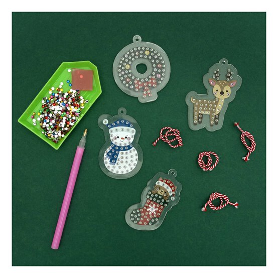 Make Your Own Gem Art Decoration Kit 4 Pack  image number 2