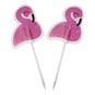 Baked With Love Flamingo Cupcake Picks 24 Pack image number 1