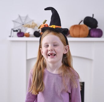 How to Crochet a Witches Hat Headband