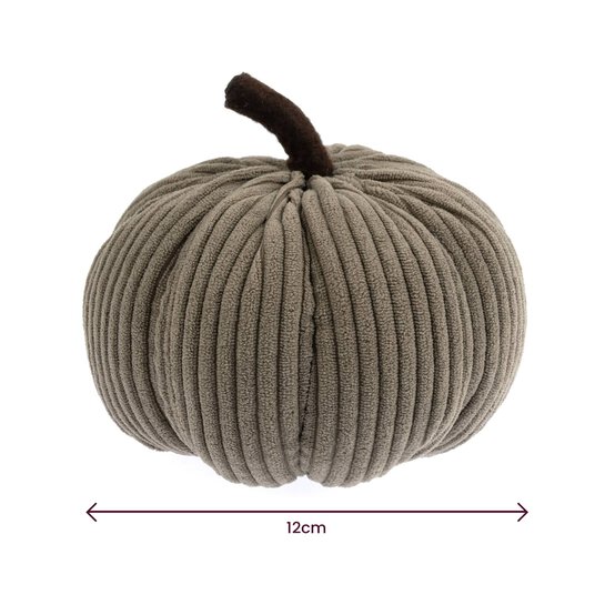 Grey Cord Pumpkin 12cm  image number 4