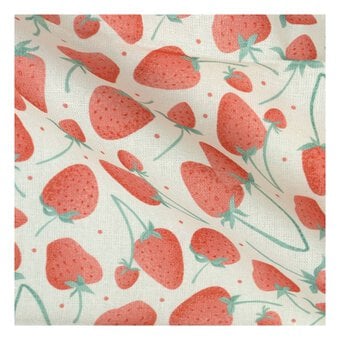 Strawberry Picking Cotton Fat Quarters 4 Pack image number 5