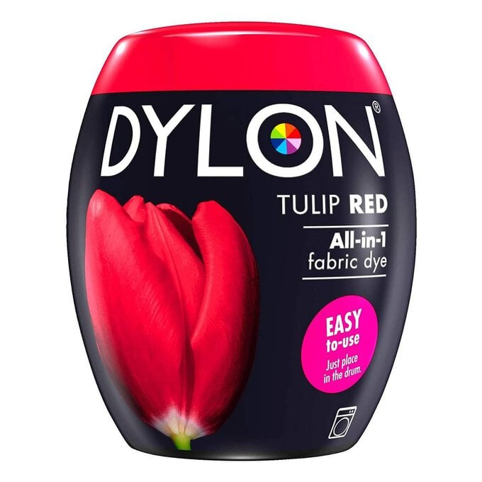 Dylon Tulip Red Dye Pod 350g image number 1