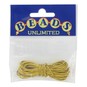Beads Unlimited Gold Elastic 1mm x 4m image number 1