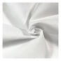 White Polycotton Fabric by the Metre image number 1
