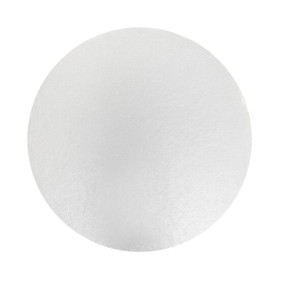 Silver Round Double Thick Card Cake Board 9 Inches image number 1