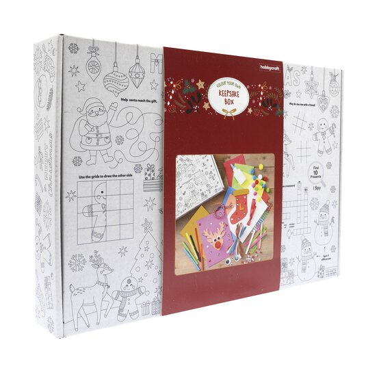 Colour Your Own Christmas Keepsake Box image number 5