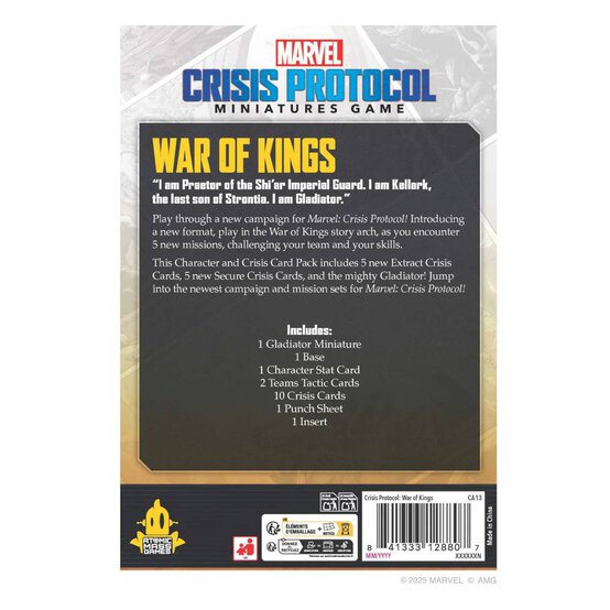 Marvel: Crisis Protocol War of Kings Card Pack image number 3