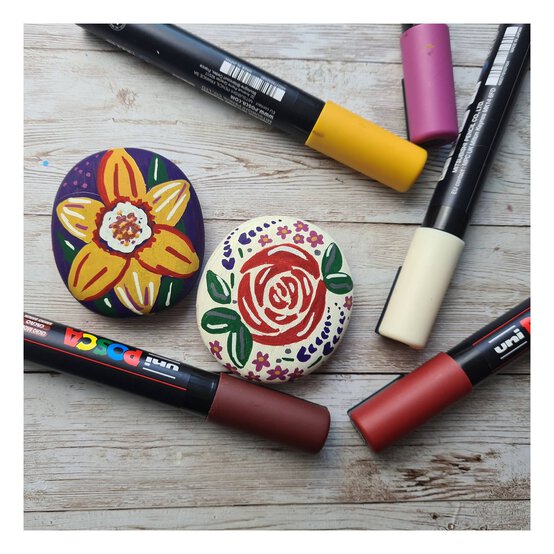 Uni-ball Posca Warm PC-5M Marker Pens 8 Pack image number 3