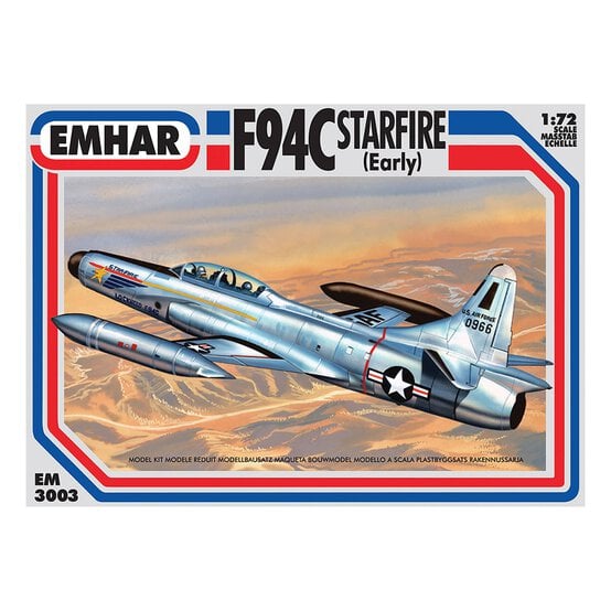 Emhar USAF F94C Starfire Model Kit 1:72 image number 1