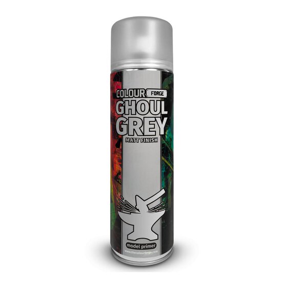 Colour Forge Ghoul Grey Spray Primer 500ml  image number 1