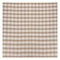 Cream Check Gingham Fabric by the Metre image number 2