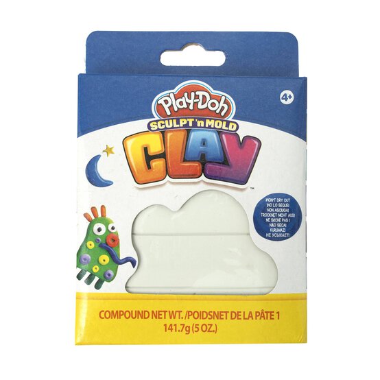 Play-Doh White Sculpt ‘n Mold Clay 142g image number 1