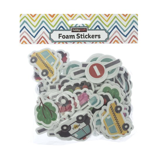 Transportation Foam Stickers 42g image number 5