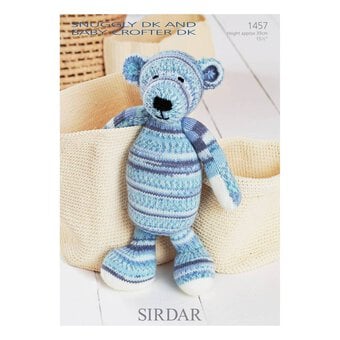 Sirdar Snuggly DK and Baby Crofter DK Teddy Digital Pattern 1457