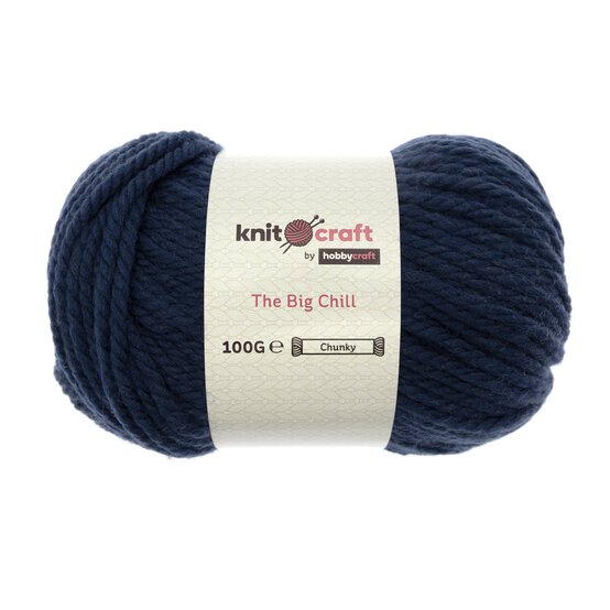 Knitcraft Navy The Big Chill 100g  image number 1