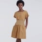 Simplicity Dress with Knit Midriff Sewing Pattern S9135 (14-22) image number 5