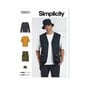 Simplicity Men’s Shirt Sewing Pattern S9651 (44-52) image number 1