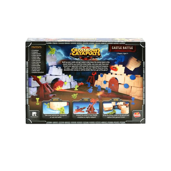Crossbows & Catapults Castle Battle Board Game image number 3