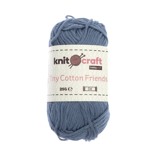 Knitcraft Denim Tiny Cotton Friends Yarn 25g image number 1