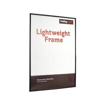 Black Lightweight Frame 50cm x 70cm