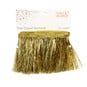 Create & Celebrate Gold Foil Tassel Fringe Garland 1.6m image number 5