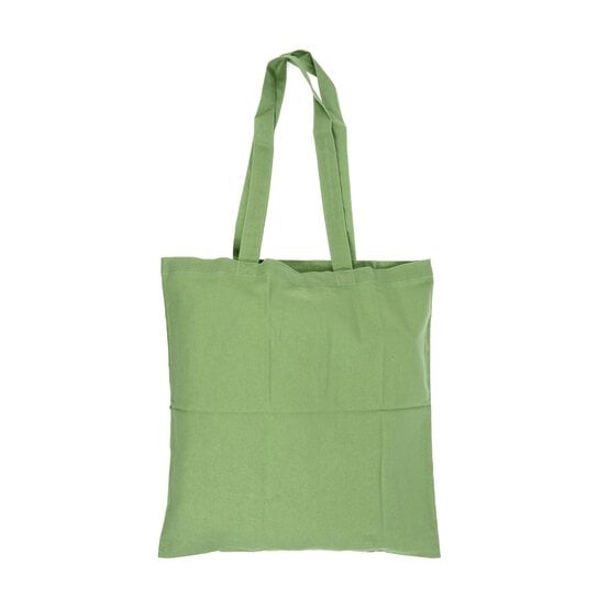 Sage Green Cotton Shopping Bag image number 1