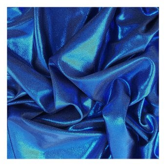 Paradise Blue Two Tone Mystique Fabric by the Metre