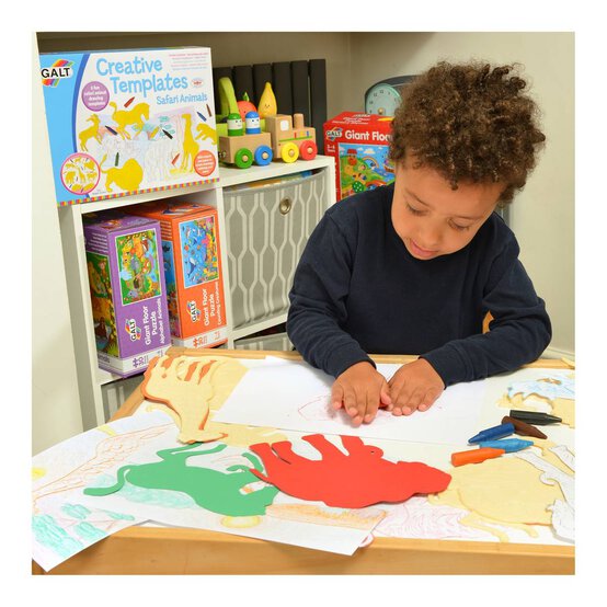 Galt Creative Templates Safari Animals image number 3