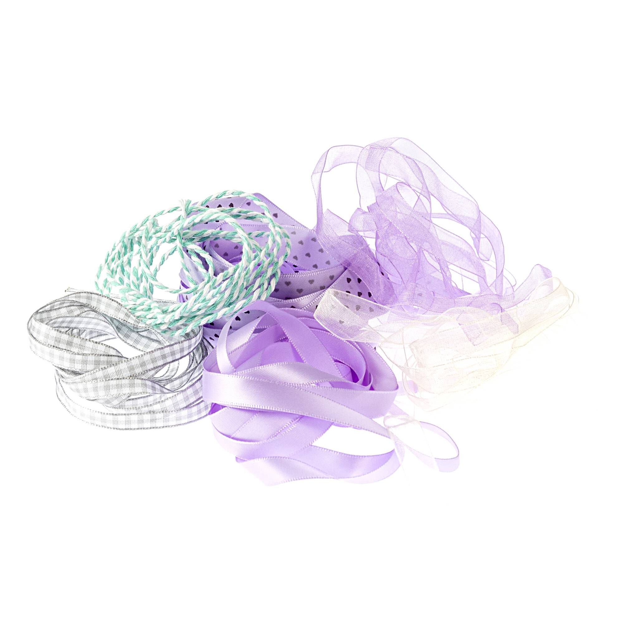 Trimits Pastel Ribbons 2m 25 Pack Hobbycraft