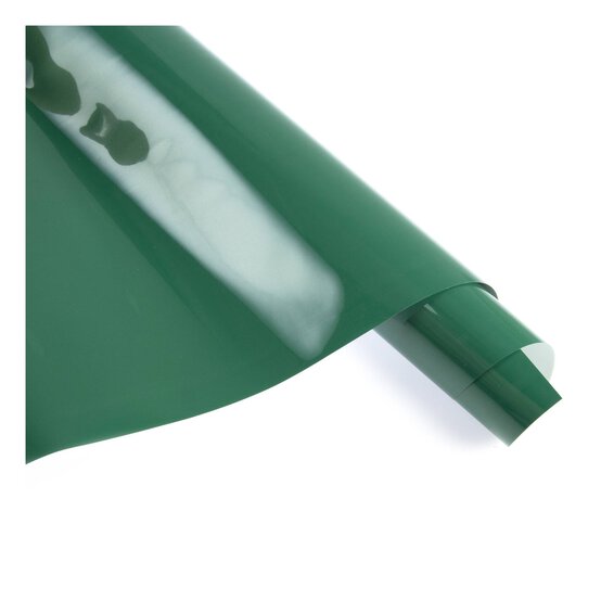 Green PU Iron-On Vinyl 12 x 24 Inches image number 3