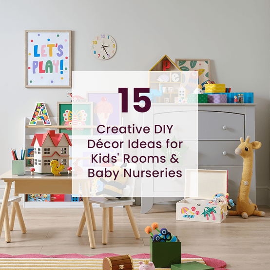 15 Creative DIY D&eacute;cor Ideas for Kids' Rooms & Baby Nurseries image number 1