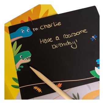Scratch Dino Greeting Cards image number 5