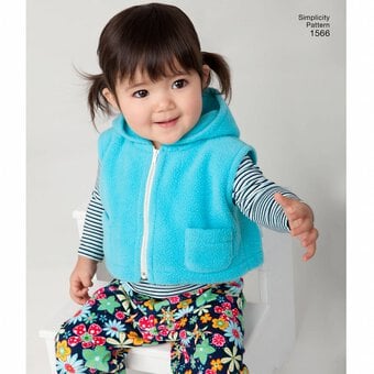 Simplicity Babies’ Separates Sewing Pattern 1566 image number 4