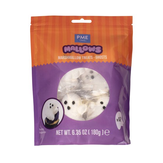 PME Ghost Marshmallow Treats 180g image number 1