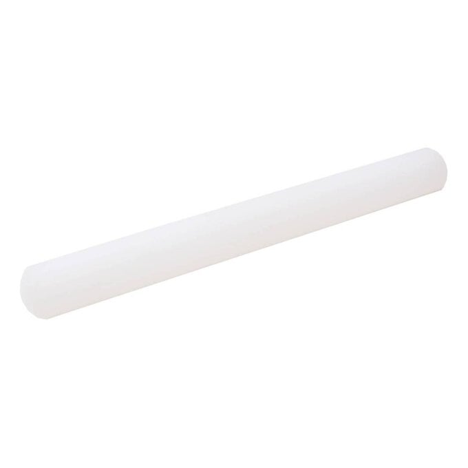 White Non-Stick Rolling Pin 33cm image number 1