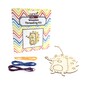 Hedgehog Wooden Threading Kit image number 1