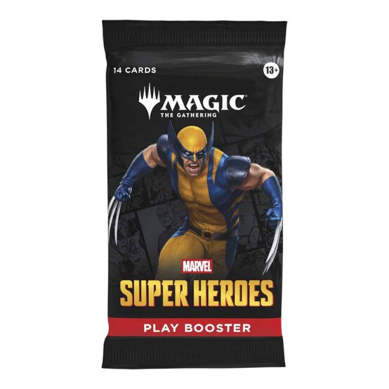 Assorted Magic: The Gathering Marvel Super Heroes Play Booster Pack image number 3