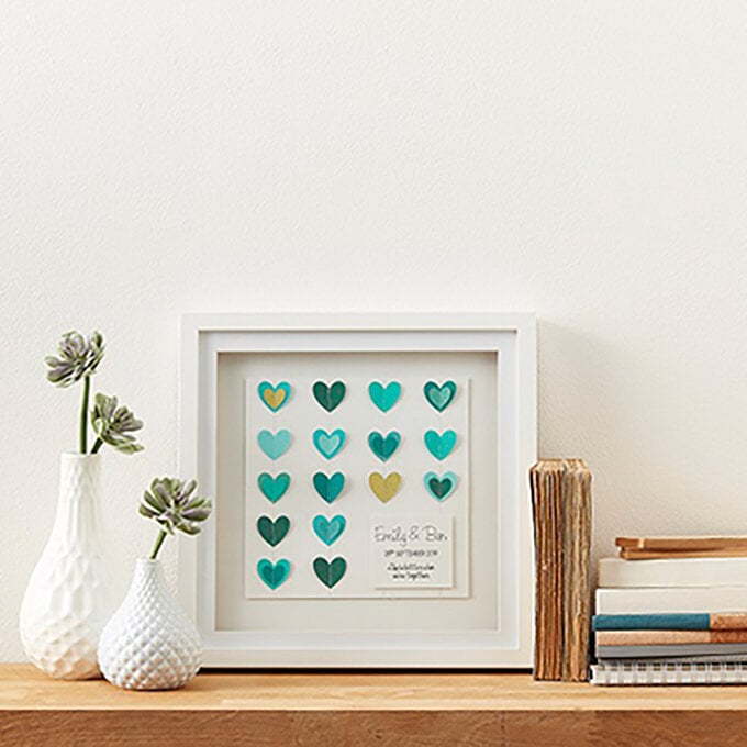 Cricut: How to Make a Heart Box Frame image number 1
