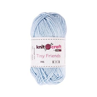 Knitcraft Light Blue Tiny Friends Yarn 25g