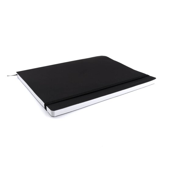 Black Eco Notebook 19cm x 25cm image number 3