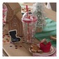 Sparkly Snowman and Santa Cup with Straw image number 2