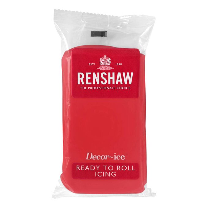 Renshaw Ready To Roll Poppy Red Icing 500 g image number 1